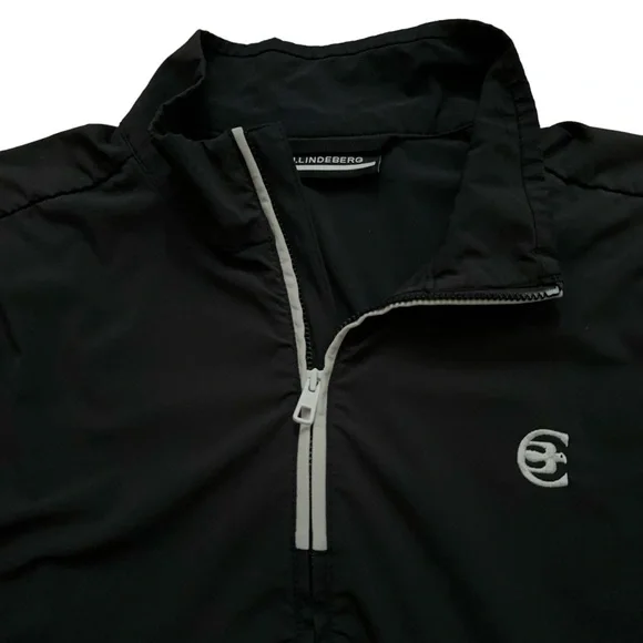 J.Lindeberg Jacket Mens Size L Jeff Hybrid Golf Full-Zip